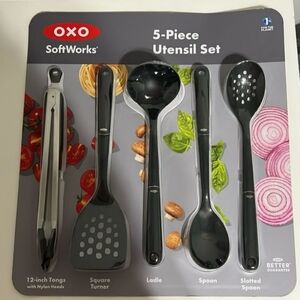 Oxo soft work 5piece utensils set